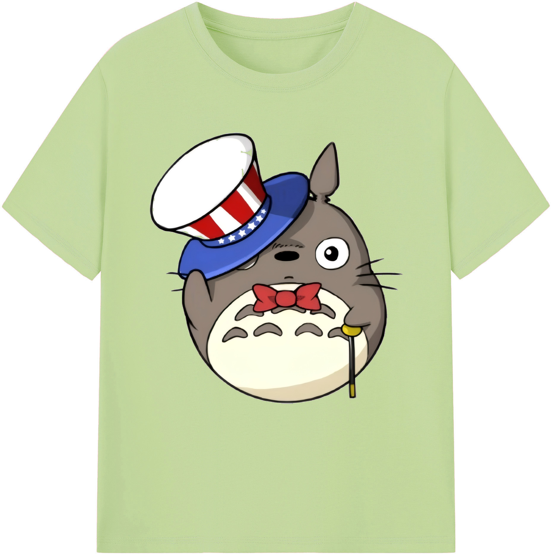 （画像用） となりのトトロ 草壁メイ 草壁サツキ My Neighbor Totoro Satsuki Kusakabe Mei Kusakabe 綿100％半袖Tシャツ（フロントプリント）